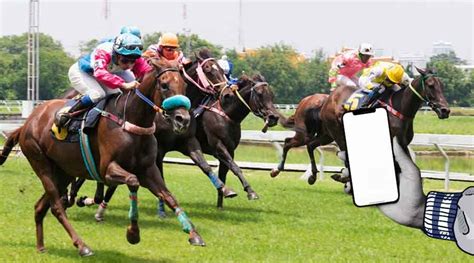 Placing Horse Racing bets online .